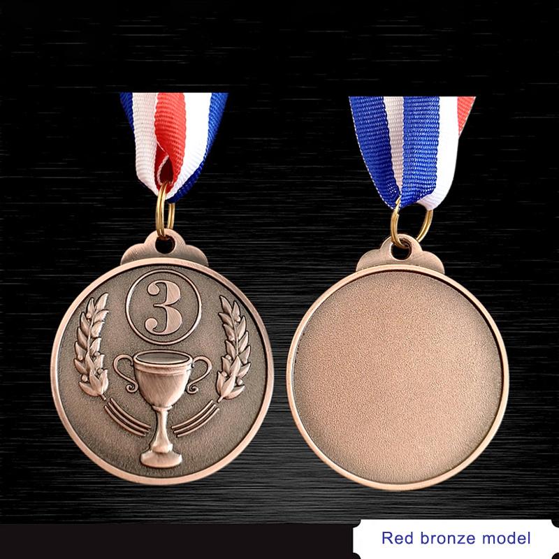 Product Introduction of Gold Silver Bronze Medal Football Competition Game Prizes Trophy Children Sports Game Prize Awards For Sports Competition Games 10