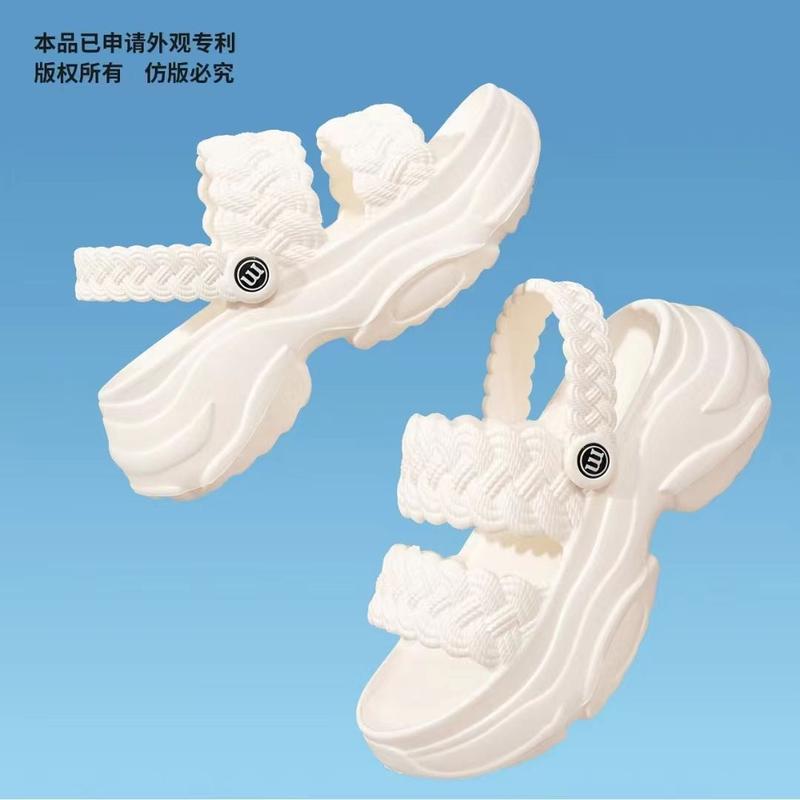 Product Introduction of Dép Đế Bánh Bèo, Giày Lười Nữ Mùa Hè, Thời Trang Ngoài Trời, Dép Hai Quai Tăng Chiều Cao, Bán Chạy, Thích Hợp Cho Năm 2025, Bộ Sưu Tập Người Mới, Thích Hợp Cho Mùa Hè, Năm 2025 7