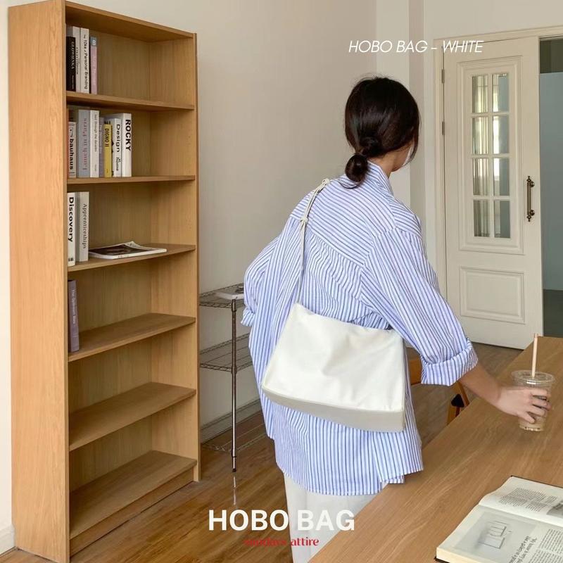 Sundays Attire - HOBO Multiway Bag Kulit PU Nilon Tas Bahu 4