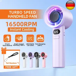 COD Kipas Angin Mini Portable USB Genggam M11pro Layar LED Angin Kencang 120 High Speed 15000RPM Handheld Fan Adjustable Fan