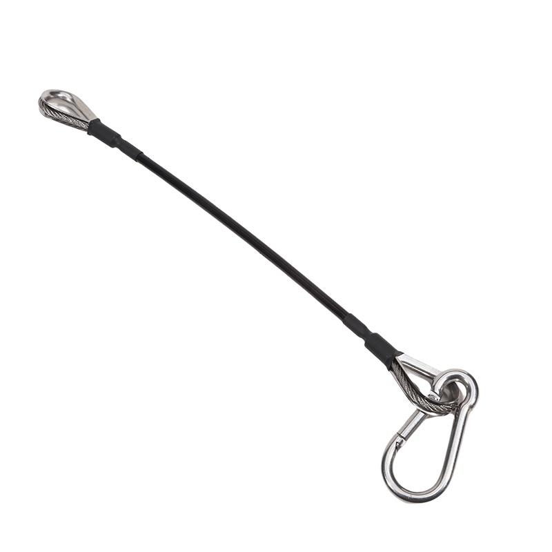 1/2Pcs 25cm Gym Cable Extension Compatible with Home Gym Accessories for LAT/Tricep Pull Down and Leg Extensions Machine 6