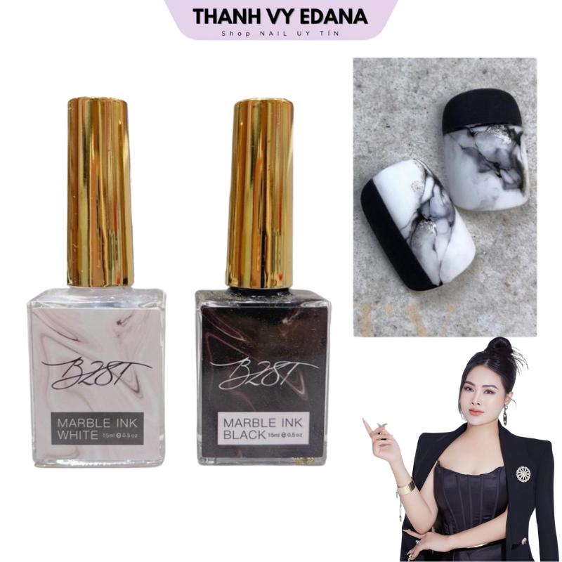 Loang cồn đen trắng lẻ B28T Thanh vy nail