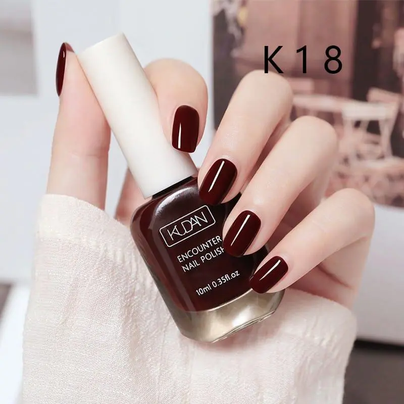 KUDAN Kutek Peel Off kuteks halal muslimah Kutek Halal untuk sholat(10ML) gel