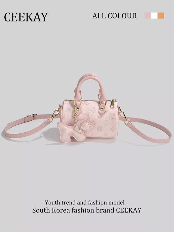   SẴN HÀNG  Túi Ceekay chính hãng | Túi xách nữ dáng túi trống hot trend- Full box - CK47 Bag 