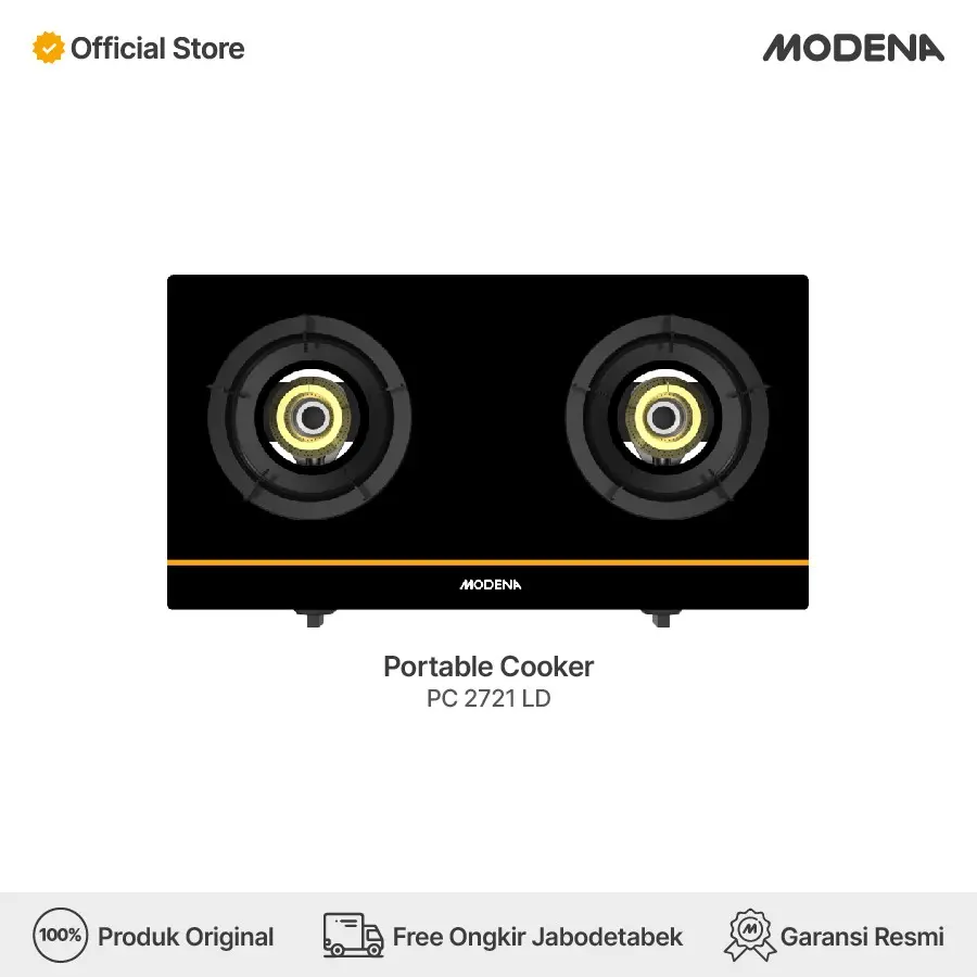 MODENA Portable Cooker [Kompor Non Tanam] - PC 2721 LD