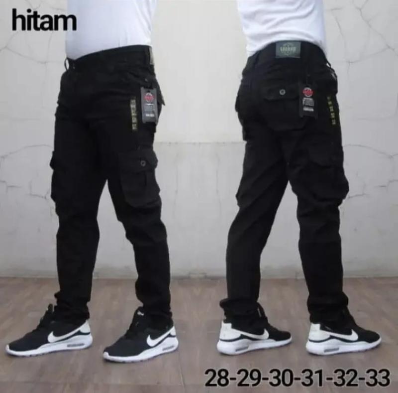 Product Introduction of TERLARIS] CELANA CARGO PANJANG PRIA UKURAN 27-38  QUALITY SLIMFIT COWO SKINNY POLOS COWOK 6