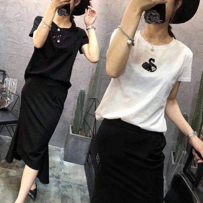Product Introduction of Áo Phông Mùa Hè, European Station, Phong Cách Hàn Quốc Mới, Dáng Rộng Vừa Vặn, Ngắn Tay, Dành Cho Nữ, Thiết Kế Lưng Đẹp, Áo Ren khoét Thời Trang, Phù Hợp 17