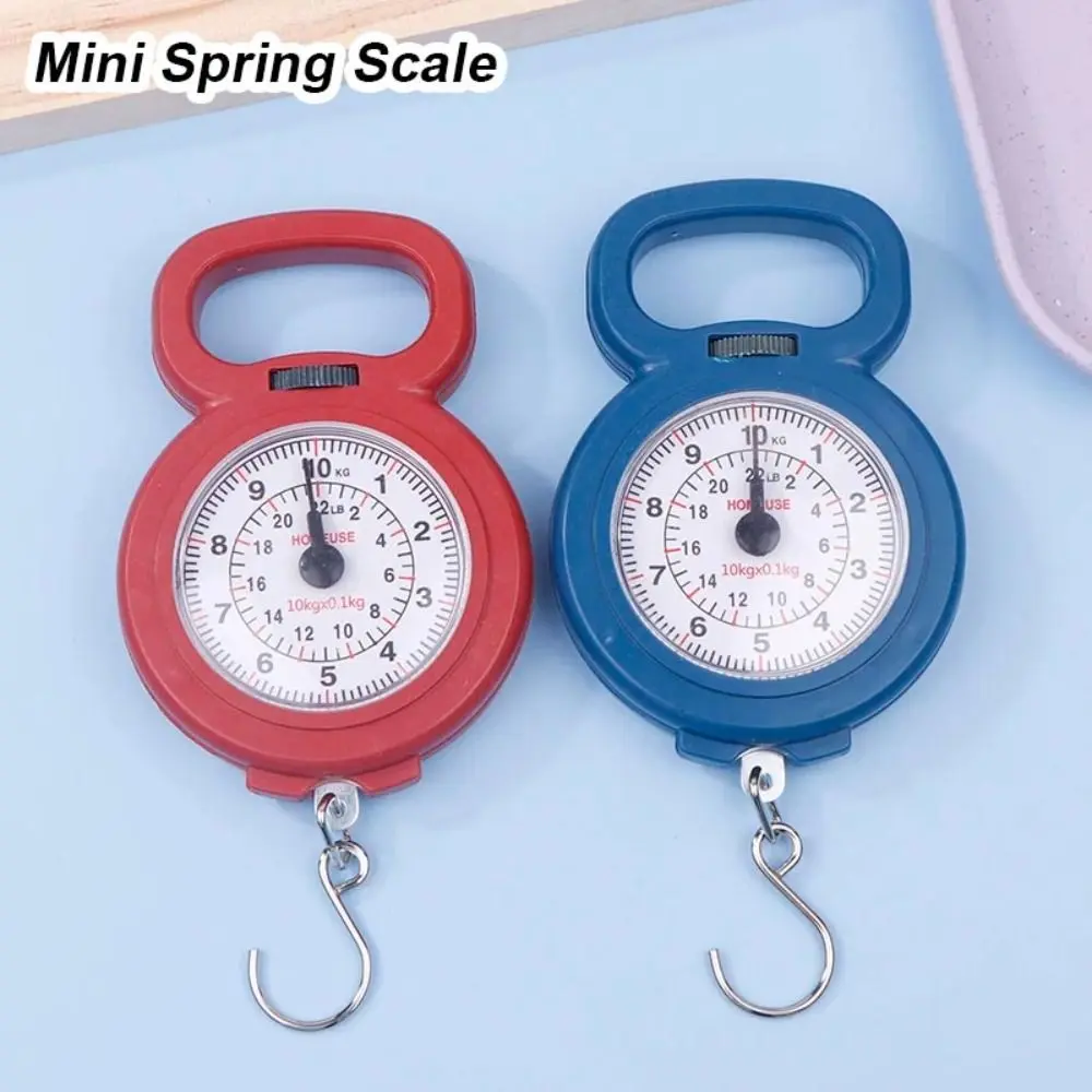 comeonn 1Pcs Durable 10kg Capacity Spring Scale Pointers Hook Mini ...