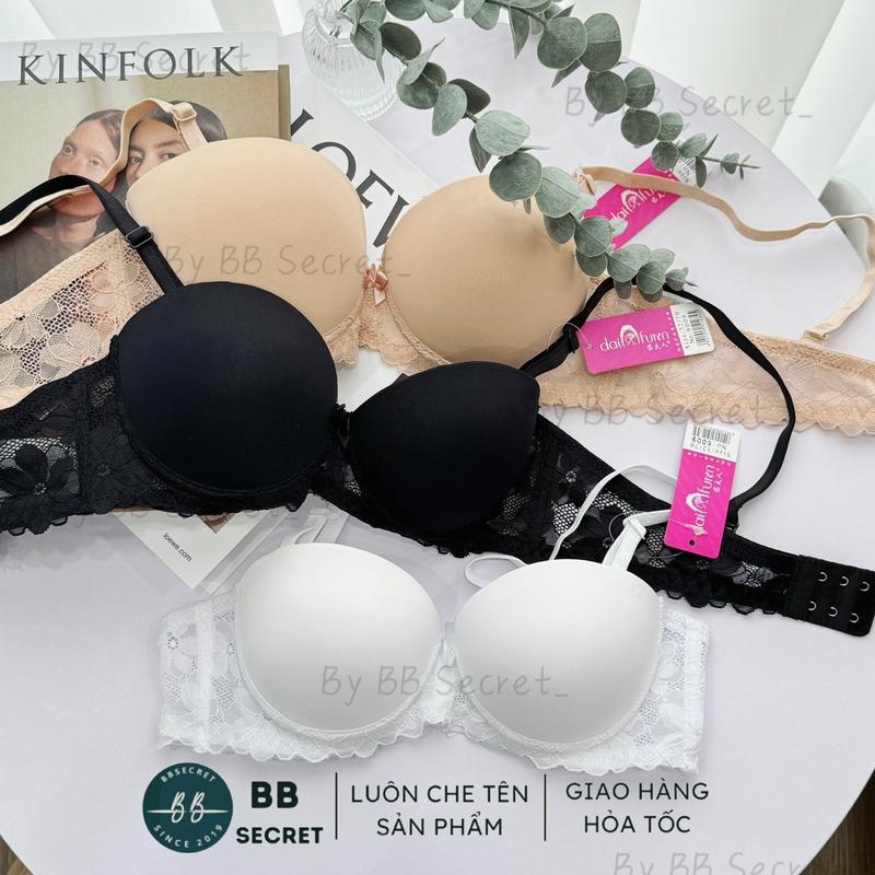 Áo Lót Đúc Su Đệm 2cm Quả Ngang Quai Ren by BB Secret AL08 chỉ giặt tay áo ngực áo độn ngự đồ ao nguc