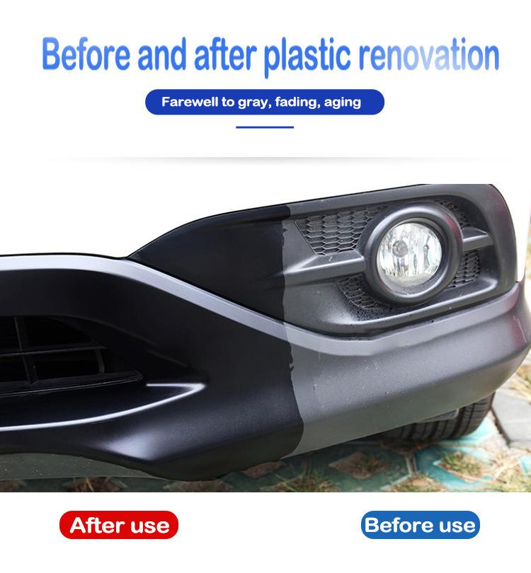 Product Introduction of Car Plastic Repair Black Gloss Car Cleaning Products Car Polish and Repair Coatings Repair Car Details 12