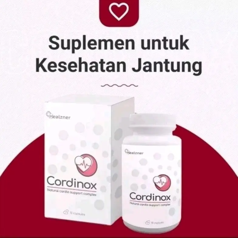 CORDINOX Asli Suplemen Menjaga Kesehatan Jantung dan Kolesterol 0