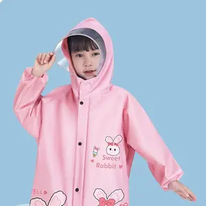[BISA COD] Jas Hujan Anak Laki Laki Anti Rembes Mantel Anak Perempuan Kids Raincoat Bahan EVA Tebal