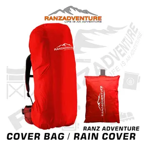 cover bag 80L jas hujan tas ranzadventure rain cover waterproof parasut wp