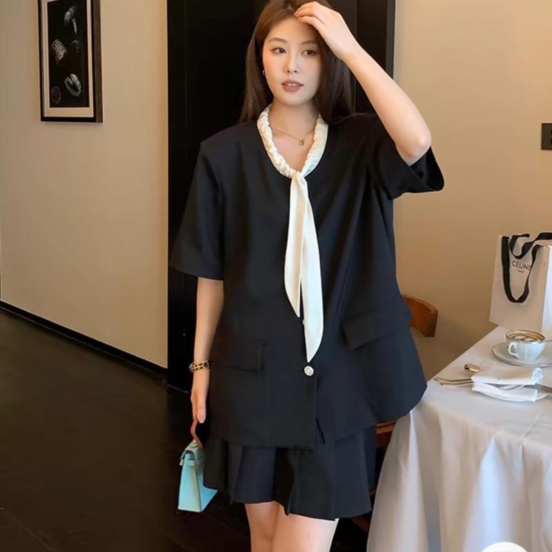 Áo kiểu Hàn Quốc phối nơ cho nữ- Women 0