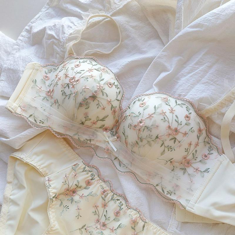 Đồ Lót Ren Gợi Cảm, Dành Cho Nữ, Ngực Nhỏ Nâng Ngực Hỗ Trợ Trên Chống Chảy Xệ, Cúp Lòng Bàn Tay, Bộ Áo Ngực Không Dây Lớn Women Top 0