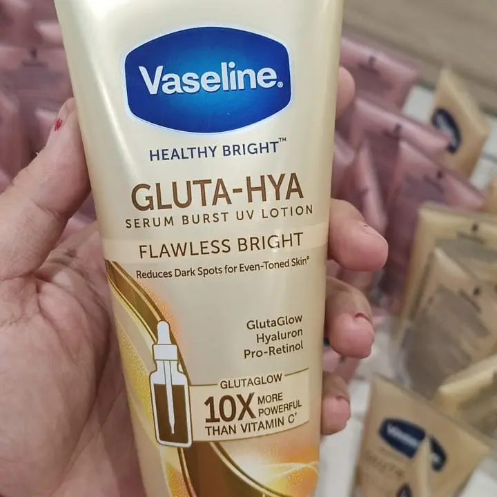 Vaseline Healthy Bright​ Gluta Hyaluron Pro-Retinol Serum UV Lotion Flawless Bright 200Ml