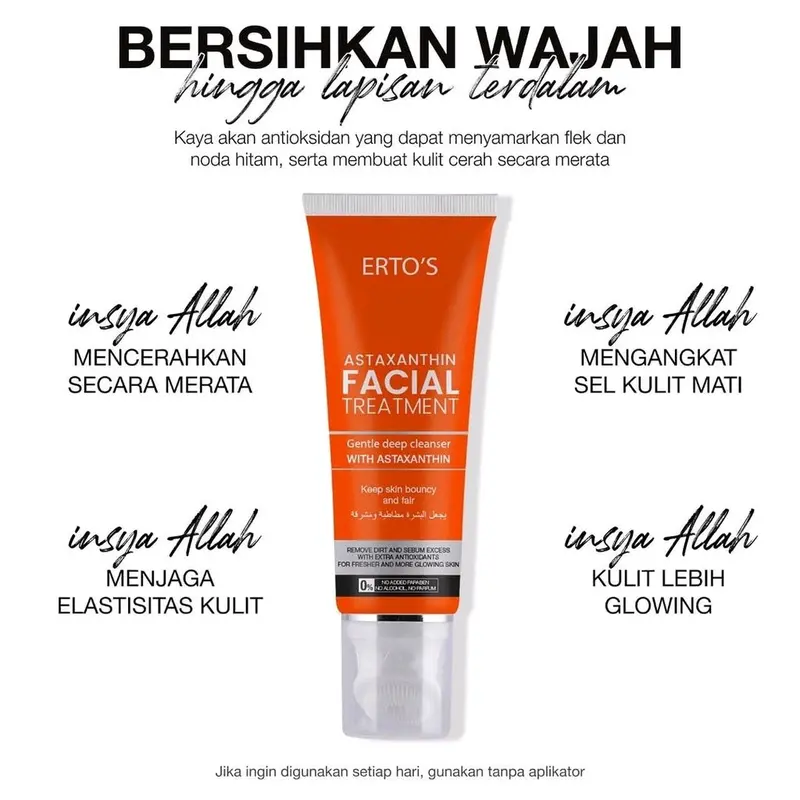 Ertos Paket Flek Bintik Hitam Ampuh  4IN1 ( Ftn Ast, Dark Spot, Night Cream, Astaxanthine ) 2