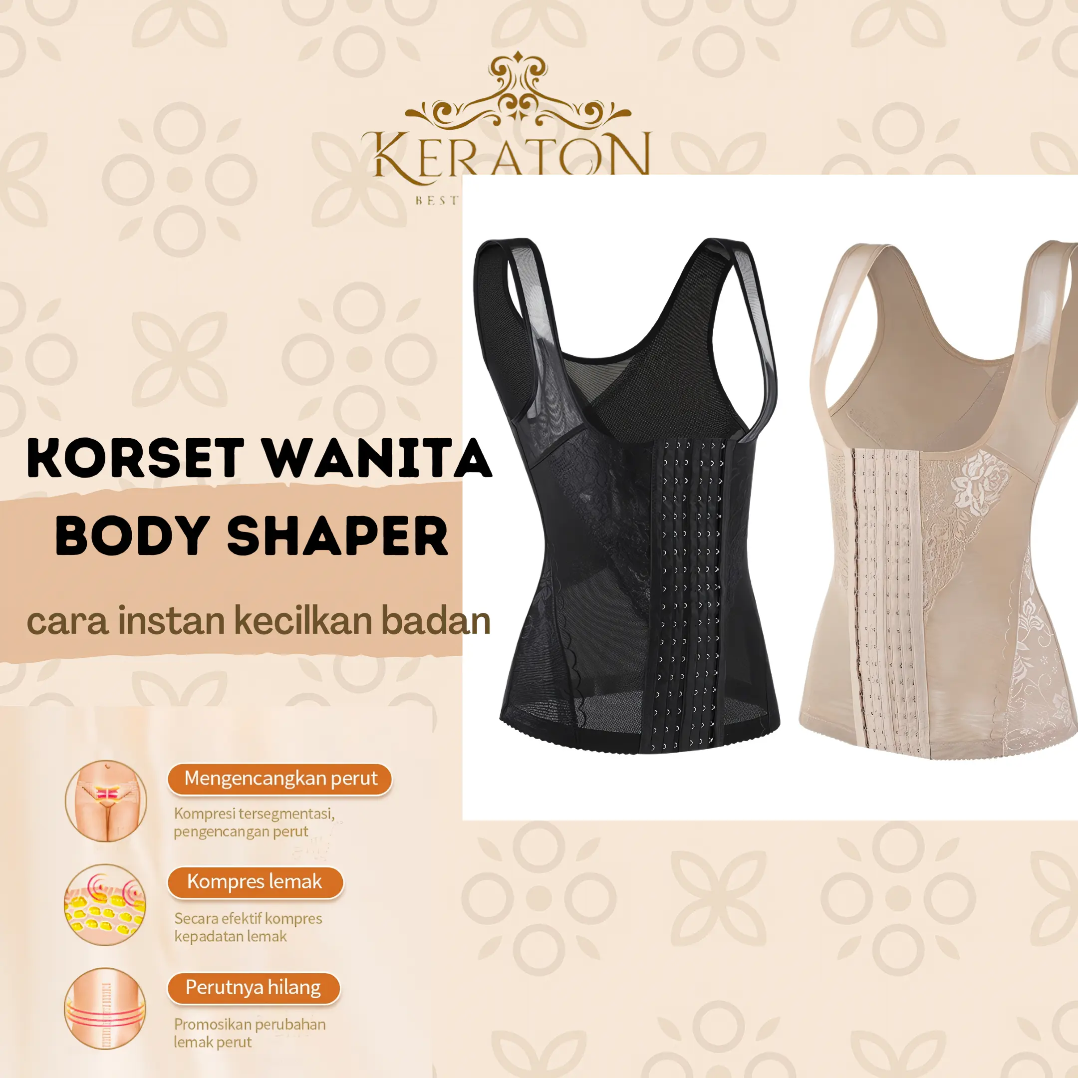 Korset Pelangsing Perut Wanita Body Shaper Waist Boxer bersalin s sabuk pendukung kehamilan Belt Bayi Ibu