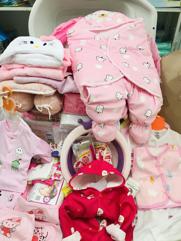  Trọn bộ đồ dùng quần áo phụ kiện cho bé sơ sinh đồ dùng cho mẹ bầu 