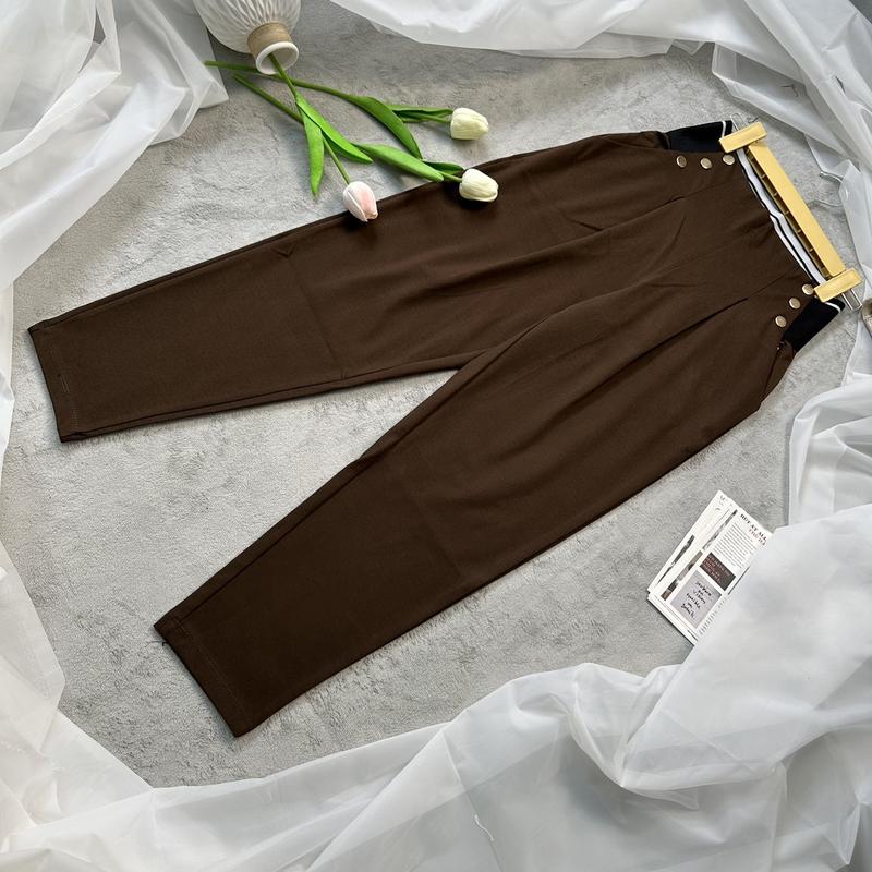 Product Introduction of Quần bagy 6 khuy, quần bagy nữ siêu hách dáng Baggy quanong xuong Đen 2