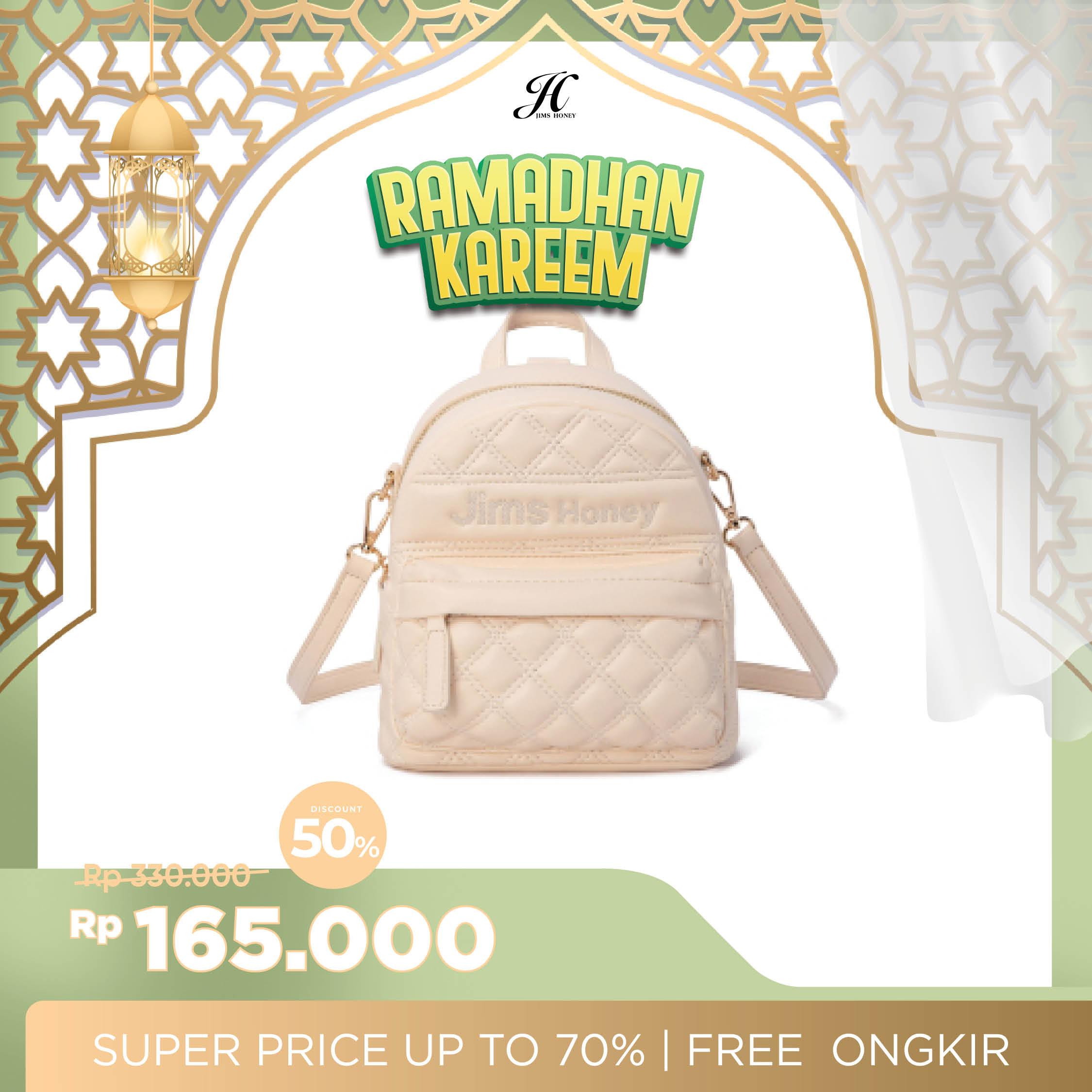 JIMS HONEY TAS RANSEL SCARLETT BACKPACK