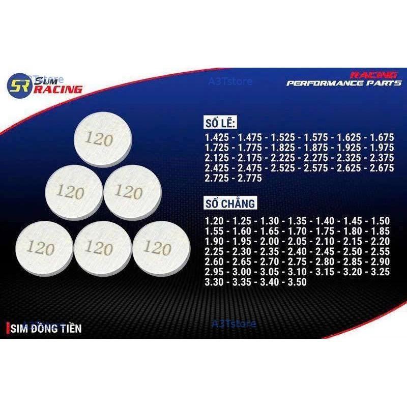 Chén móng đồng tiền Exciter các đời V2 ko cấn cò Ráp như zin sum racing 2