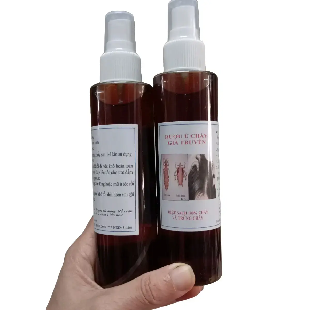 Thảo Dược Ủ Chấy Đông Y Gội Đầu (Tặng Mũ Ủ) - 150ml