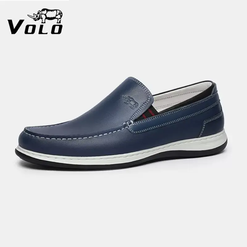 Giày Lười Nam Công Sở Da Bò Nappa Chính Hãng Volo, Thiết Kế Theo Phong Cách Châu Âu, BH 12 Tháng, Giày Volo V270-FullBox Cao Su
