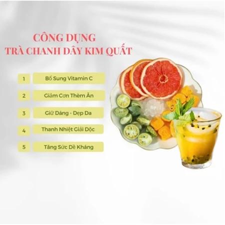 Trà chanh dây kim quất Thanh Nhiệt, Giải Nhiệt Cơ Thể - Hộp 20/30 gói 1