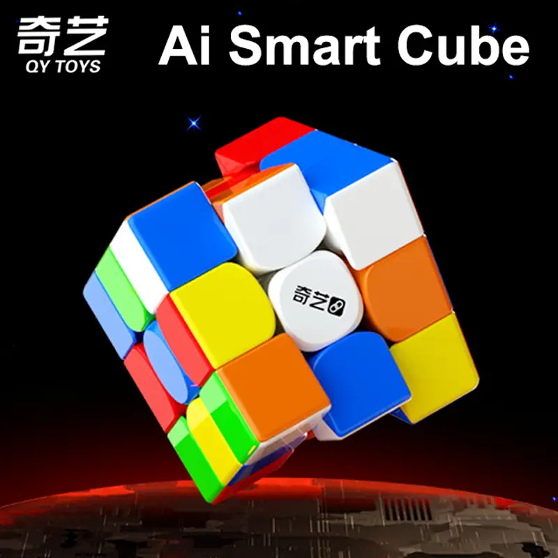 QIYI Smart Cube 3x3 M Magic Cube Professional Smart Ai Speed Cube ...
