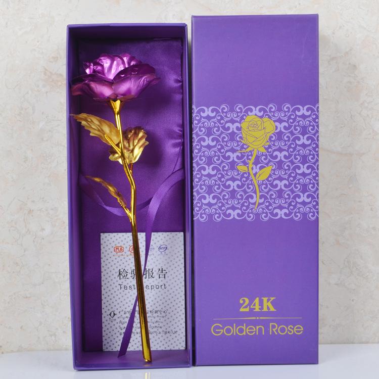 Product Introduction of gold dipped roses Mother's Day Present Small Gift Gold-Foil Roses Valentine's Day Gift Flower Artificial/Fake Flower Dried Flower Factory Wholesale 17