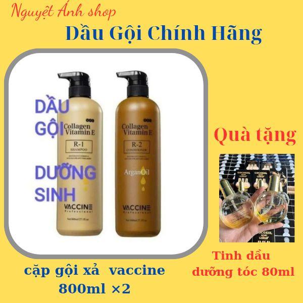 [ tặng tinh dầu dưỡng tóc ] . cặp gội xả Collagen Vitamin E  Aganoil cao cấp , dành cho tóc rối khô bông xù,  thơm lâu mềm mượt