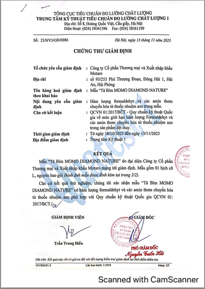 Product Introduction of Mẫu cải tiến mới - Combo 2 bịch tã bỉm Momo Nature 2