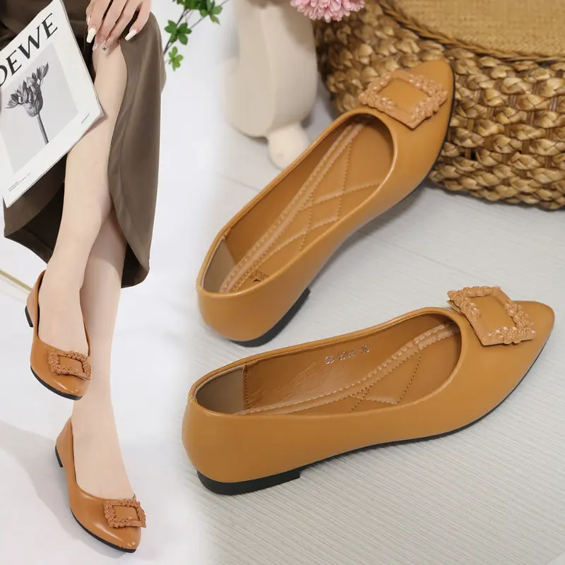 ELLORA ED-2763 Sepatu Flatshoes Wanita Sepatu Kerja Import sepatu kerja wanita 3