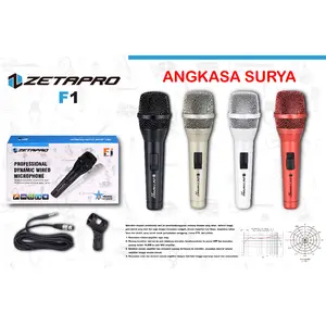 Mic Kabel ZETAPRO F1 / F-1 Original / Microphone Cable Zetapro F 1