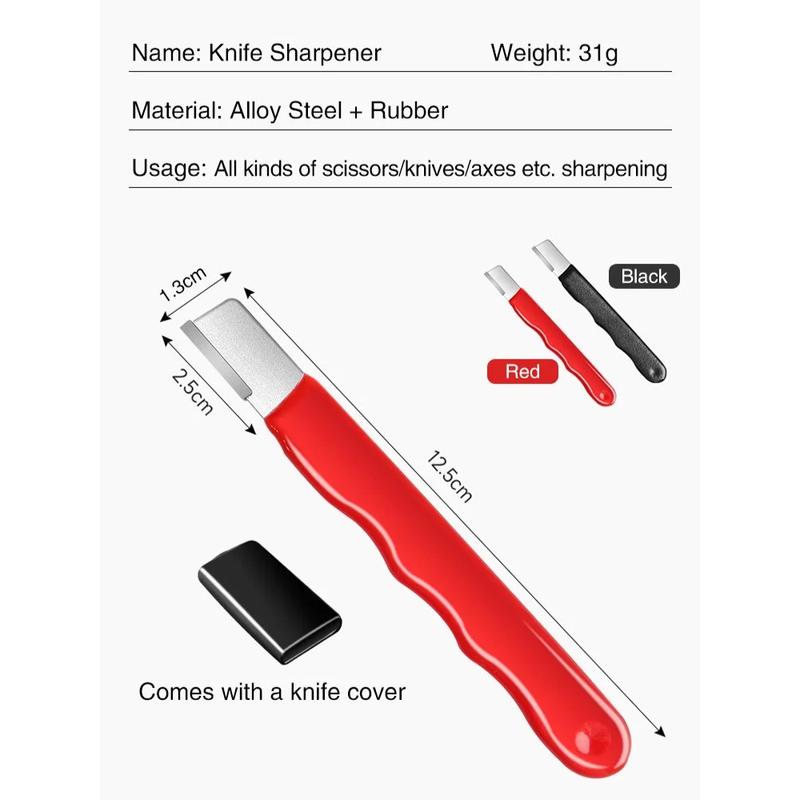 Product Introduction of Multifunctional mini portable manual fast open edge handheld alloy steel knife sharpener 0