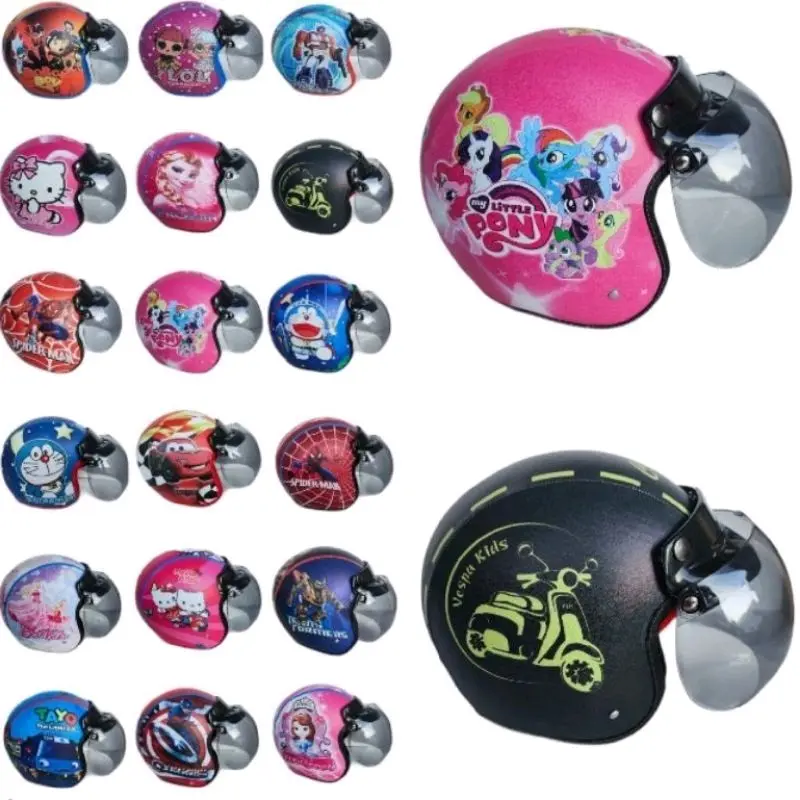 HELM BOGO ANAK USIA 2THN-6THN (1KG ISI 2PCS) motif wanita dan pria gambarnya lucu lucu