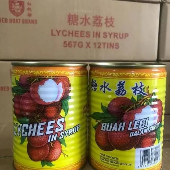 Red Boat Lychees: Buah Leci Segar dalam Sirup Manis yang Lezat