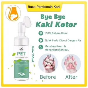 Pembersih kaki hewan peliharaan