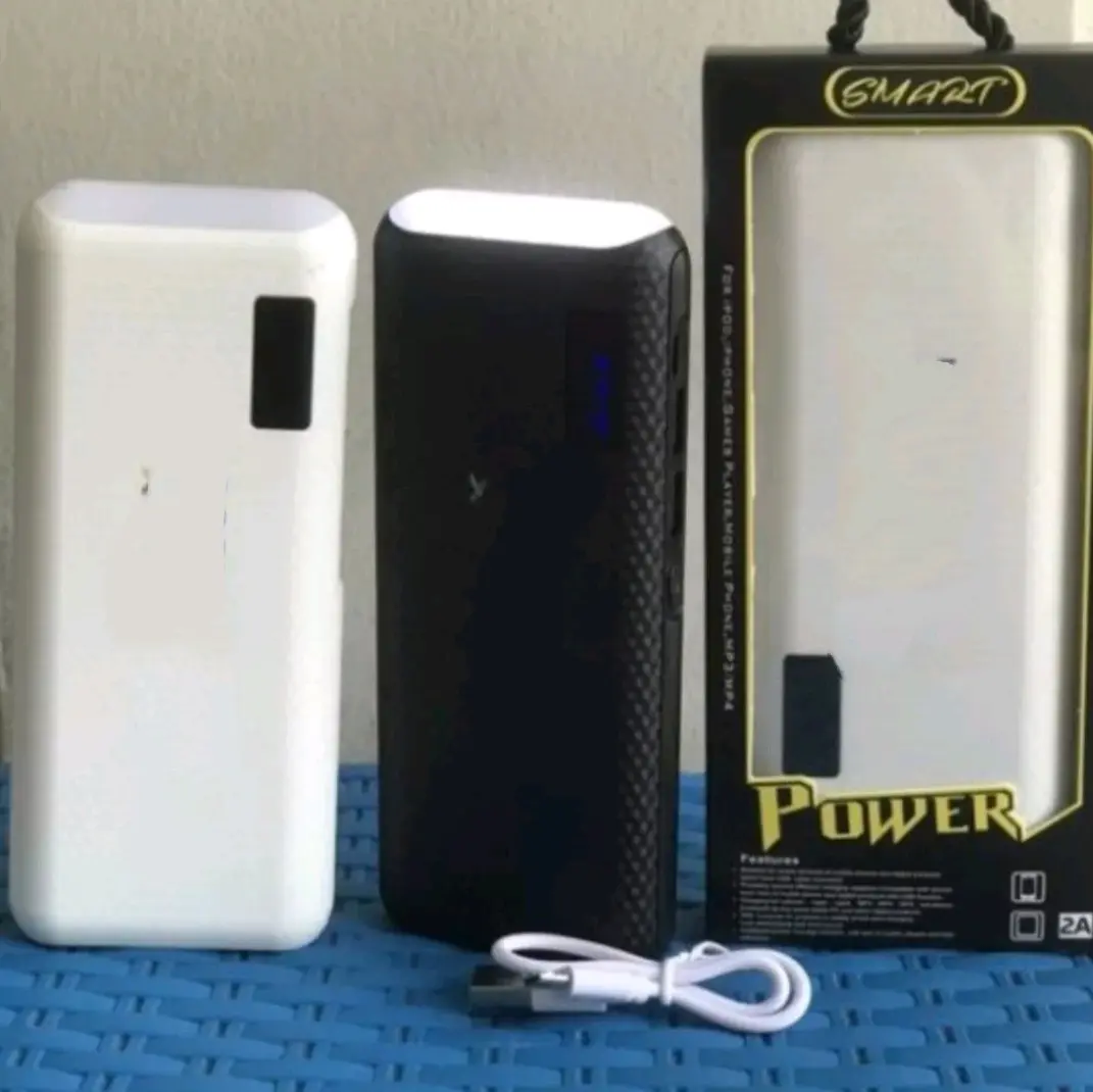 bisa cod!!! Powerbnak Op00 99000 mah power bank 2 usb led senter bahan halus termurah