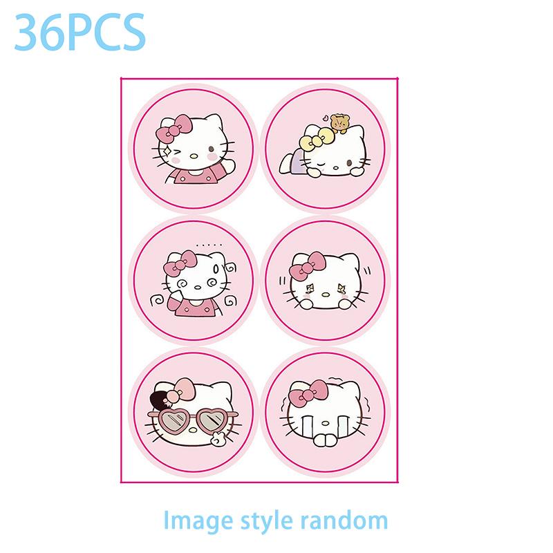 Product Introduction of 36Pcs Sanrio Kuromi Cinnamoroll My Melody Anti-Mosquito Stickers Screen Patch Stickers Anti Mosquito Clothing Hat Decoration 42