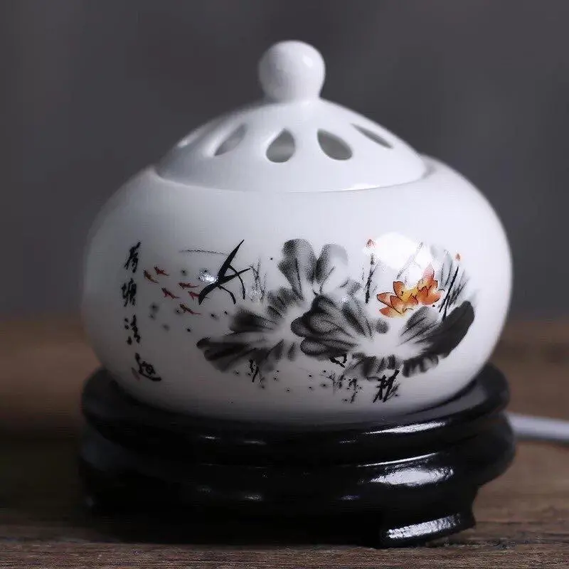Lò xông - Lư xông trầm điện đủ hẹn giờ chỉnh nhiệt