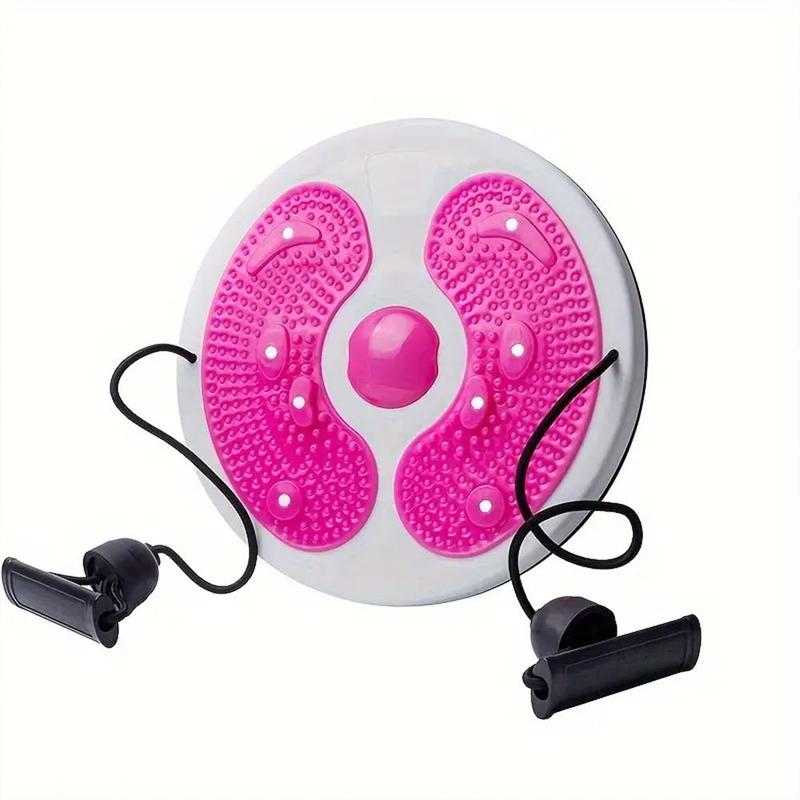 Product Introduction of Magnetic Twisting Waist Disc, 1 Count Home Fitness Equipment with Handle, Waist Twisting Machine, Fitness Equipment for Home Gym 12