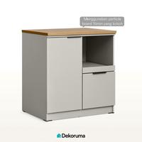 Gambar Dekoruma KIYA Kabinet Dapur / Kitchen Cabinet 80 cm dari Dekoruma Official Store Kab. Bekasi 5 Tokopedia
