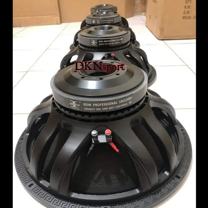 SPESIAL UNTUK ANDA Speaker komponen RDW 18LS1000 original