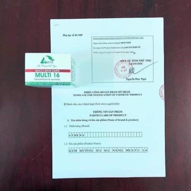 Kem Rạn Multi16 30g Tặng Son 3