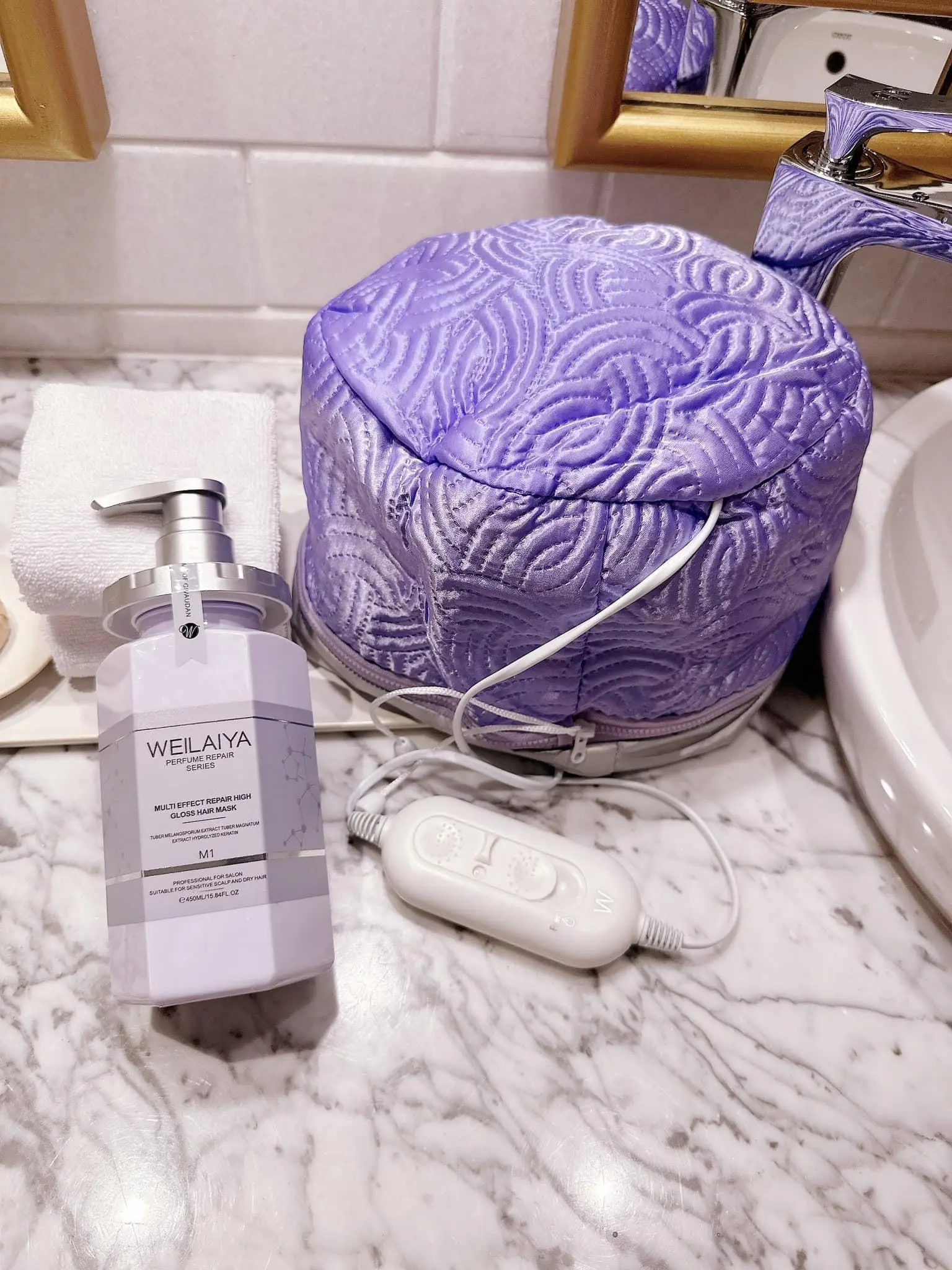Mũ hấp tóc Weilaiya cao cấp chuẩn salon