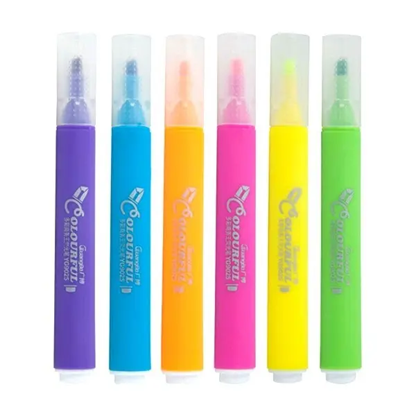 6 bút dạ quang nhớ dòng cao cấp 2