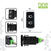 Gambar SAKLAR Mobil TOYOTA SWITCH Lampu Tembak LUXIMOS LB3 DAIHATSU 3Mode 2Tombol Nine LX Trix On OFF dari bohlamhid Kota Tangerang 2 Tokopedia