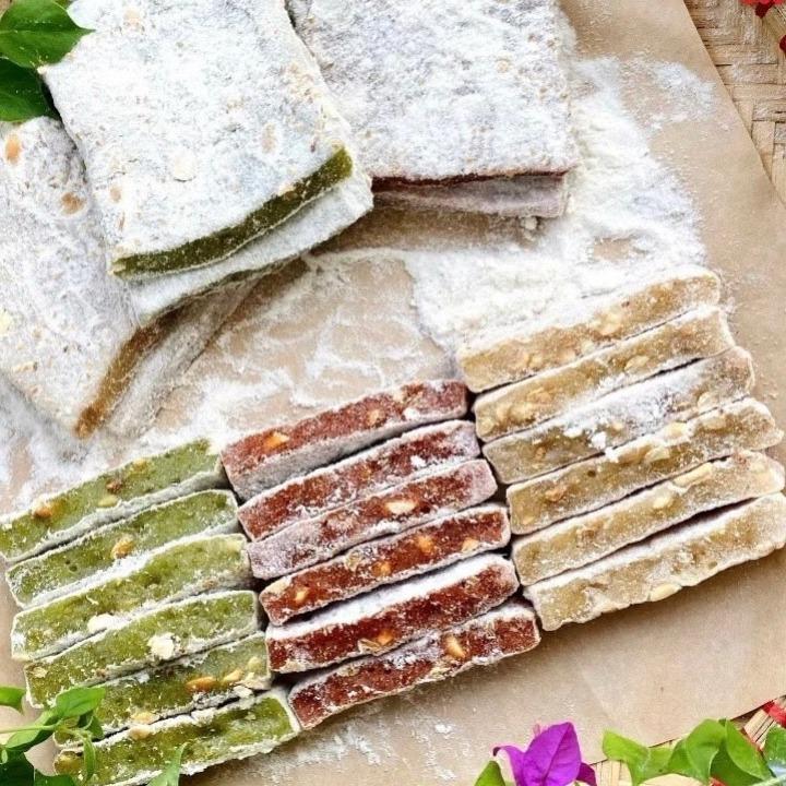 1Kg Bánh Chè Lam Vị Lá Nếp,Vị Gấc,Vị Truyền Thống Thơm Ngon